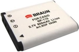 Braun pre Casio NP-110