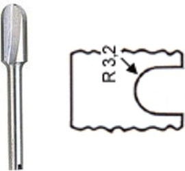 Proxxon Fréza na oblúky 6.4mm