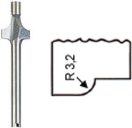 Proxxon Štvorhranná fréza 3.2mm