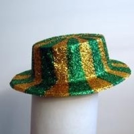 Casallia Karnevalový klobúk trblietavý dvojfarebný