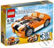 Lego Creator - Oranžové pretekárske auto 31017 - cena, porovnanie
