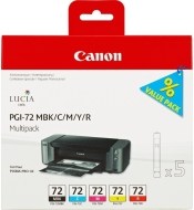 Canon PGI-72 MBK/C/M/Y/R - cena, porovnanie