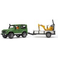 Bruder Land Rover s prívesom a JCB mikrobagrom BR 02593 - cena, porovnanie