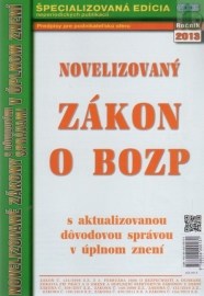 Novelizovaný zákon o BOZP