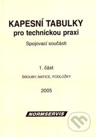 Kapesní tabulky pro technickou praxi - Spojovací součásti - 1. část