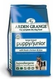 Arden Grange Puppy/Junior Large Breed with Fresh Chicken & Rice 12kg