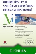 Moderní přístupy ke společenské odpovědnosti firem a CSR reportování - cena, porovnanie