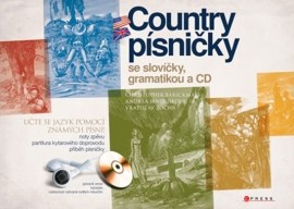 Country písničky se slovíčky, gramatikou a CD