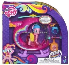 Hasbro My Little Pony - Pinkie Pie s dúhovou helikoptérou