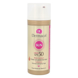 Dermacol Sun Water Resistant Tinted Protection Fluid SPF50 50ml