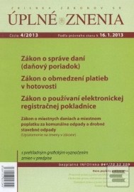 Úplné znenia 4/2013