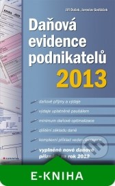 Daňová evidence podnikatelů 2013