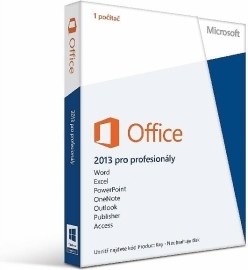 Microsoft Office 2013 Professional SK 32/64bit Medialess