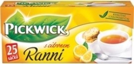Pickwick Ranný s citrónom 25x1.75g
