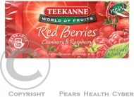 Teekanne World of Fruits Red Berries 20x1.25g - cena, porovnanie