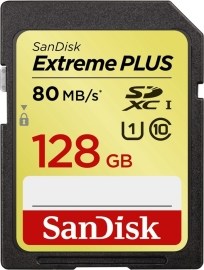 Sandisk SDXC Extreme Plus Class 10 128GB