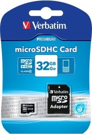 Verbatim Micro SDHC Class 10 32GB