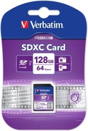Verbatim SDXC Class 10 128GB