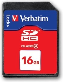 Verbatim SDHC Class 4 16GB