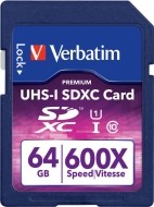 Verbatim SDXC Class 10 64GB - cena, porovnanie