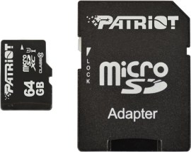 Patriot Micro SDXC Class 10 64GB