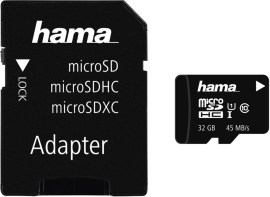 Hama Micro SDHC UHS-I Class 10 32GB