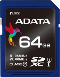 A-Data SDXC Premier Pro UHS-I U3 Class 10 64GB