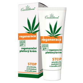 Cannaderm Regenerace regeneračný ošetrujúci krém 75g