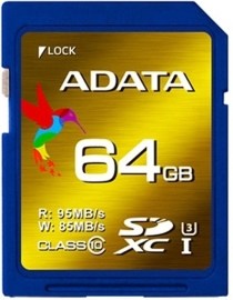 A-Data SDXC UHS-I U3 Class 10 64GB