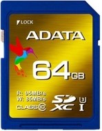 A-Data SDXC UHS-I U3 Class 10 64GB - cena, porovnanie