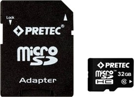 Pretec Micro SDHC Class 10 32GB