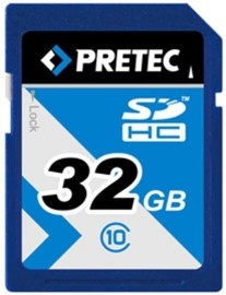Pretec SDHC 233x Class 10 32GB