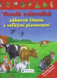 Veselé zvieratká zábavné čítanie s veľkými písmenami