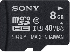 Sony Micro SDHC Class 10 8GB