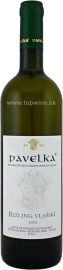 Pavelka A Syn Rizling vlašský 2012 neskorý zber 0.75l