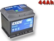 Exide Excell EB442 44Ah - cena, porovnanie