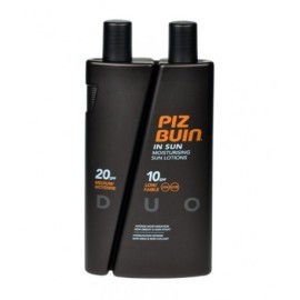Piz Buin In Sun Moisturizing Lotion Duo SPF10 + SPF20 300ml