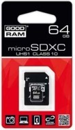 Goodram Micro SDXC Class 10 64GB - cena, porovnanie