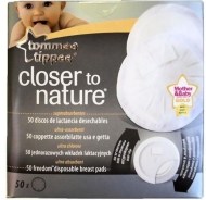 Tommee Tippee Close to Nature Breast Pads 50ks - cena, porovnanie