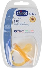 Chicco Physio Soft kaučukový ortodonický cumlík 0m+