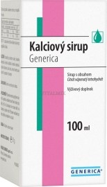 Generica Kalciový sirup 100ml