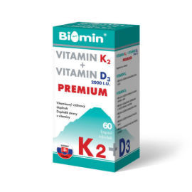 Biomin Vitamín K2 + D3 60tbl