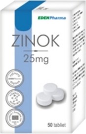 Edenpharma Zinok 25mg 50tbl