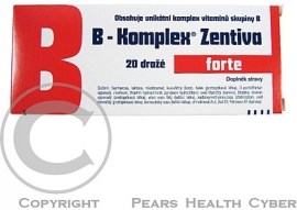 Zentiva B-komplex Forte 20tbl