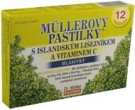 Dr. Muller Müllerove pastilky s Islandským Lišajníkom a Vitamínom C 12ks - cena, porovnanie