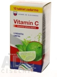 DZSK Vitamín C 200mg 60+10tbl