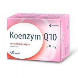 Noventis Koenzým Q10 60mg so sezamovým olejom 60tbl