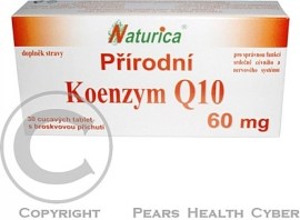 Naturica Prírodný koenzým Q10 60mg 30tbl