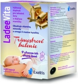 Ladeepharma Ladeevita Trimestrove 3x30tbl