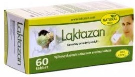 RS Pharma Laktazan s príchuťou mäty 60tbl